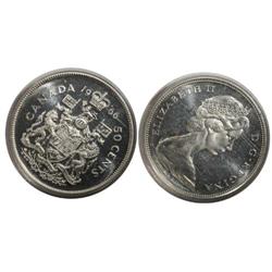 1966 Canada Fifty Cents-ICCS PL65