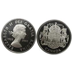 2003 Canada Fifty Cents-ICCS PN68UHC