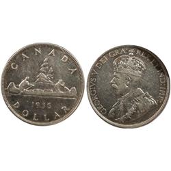 1936 Canada One Dollar-ICCS VF30