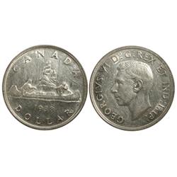1938 Canada One Dollar-ICCS VF30