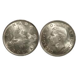 1938 Canada One Dollar-ICCS MS63
