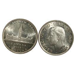 1939 Canada One Dollar-ICCS MS63