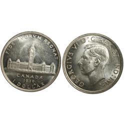 1939 Canada One Dollar-ICCS MS64