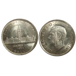 1939DHP Canada One Dollar-ICCS MS64