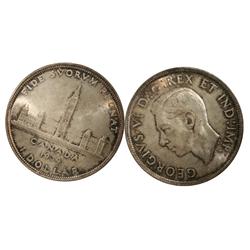 1939 Canada One Dollar-ICCS MS65