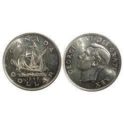 1949 Canada One Dollar-ICCS MS63