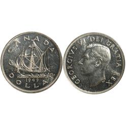 1949 Canada One Dollar-ICCS MS63