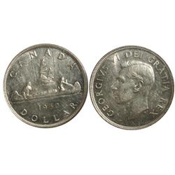 1950 Canada One Dollar-ICCS EF40