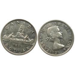 1955 Canada One Dollar - ICCS VF30