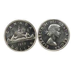 1962 Canada One Dollar-ICCS PL63