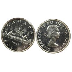 1962 Canada One Dollar-ICCS PL65