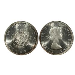 1964 Canada One Dollar-ICCS MS64Cam