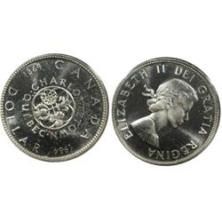 1964 Canada One Dollar-ICCS PL64Cam