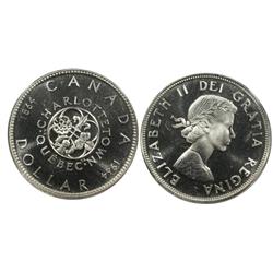 1964 Canada One Dollar-ICCS PL65Cam