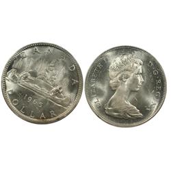 1965 Ty5 Canada One Dollar-ICCS MS64