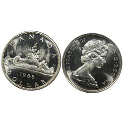 1966 Canada One Dollar-ICCS PL65Cam