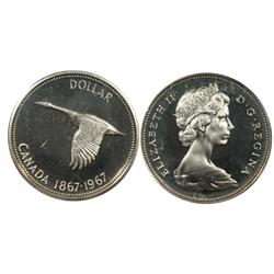 1967 Canada One Dollar-ICCS SP65
