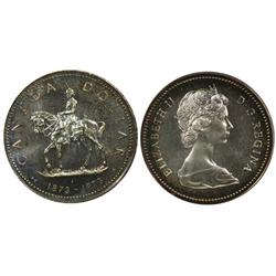 1973 RCMP One Dollar-PCGS SP66