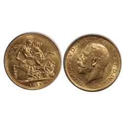 1914c Canada Sovereign-ICCS MS62