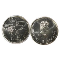 1974 Canada Map Mule Error-PCGSMS67