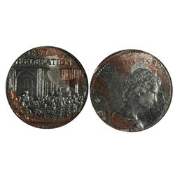 1982 Constitution Error $1 Planchet-NGC