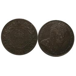 1904H Newfoundland Large Cent-ICCS VF30