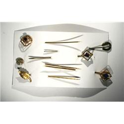 10kt Gold Stick Pins