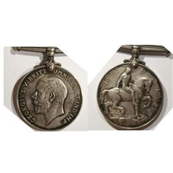 1914-18 British Silver War Medal