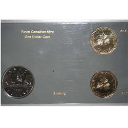 1985 Circ Coin & Dollar Test Tokens Set