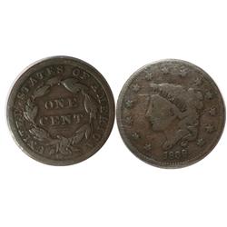 1839 USA Large Cent-ICCS G6