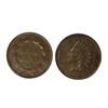 Image 1 : 1859 USA One Cent-ICCS AU55Lacquered