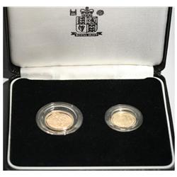 1995 United Kingdom Proof Gold Set
