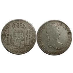 1821 Mexico 8 Reales
