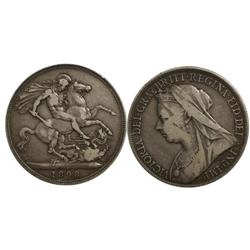 1898 Great Britain Crown-VF