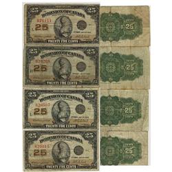 1923 Dominion of Canada 25c -VG/F