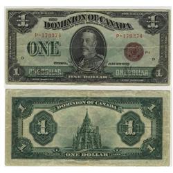 1923 Dominion of Canada $1.00-VF