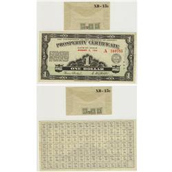 1936 Alberta Prosperity Certificate