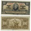 Image 1 : 1937 Bank of Canada $100 - aVF