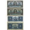 Image 1 : 1937 Bank of Canada $5.00s -VG/aEF