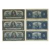 Image 1 : 1937 Bank of Canada $5.00s -VG/VF