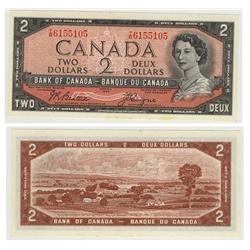 1954 Bank of Canada $2.00-Unc