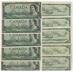 1954 Bank of Canada *$1.00s-F/Unc
