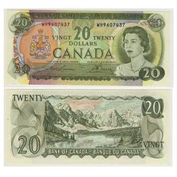 1969 Bank of Canada $20.00-Unc