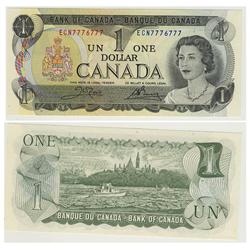 1973 Bank of Canada $1.00 Radar-Unc