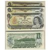 Image 1 : 1973 Bank of Canada $1.00 Sequence Run-