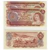 Image 1 : 1974 Bank of Canada $2.00 Pair -Unc