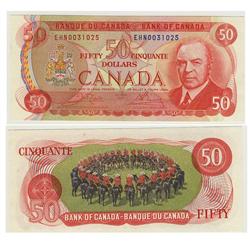 1975 Bank of Canada $50.00-EF+