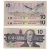 Image 1 : 1989 Bank of Canada $10 Sequence Pair