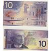 Image 1 : 2000/2001 Bank of Canada $10 Pair