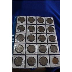Cda One Dollar Coins (20): 1968, 1969, 1970, 1971, 1973, 1974, 1975, 1976, 1978, 1979, 1980,1981,198